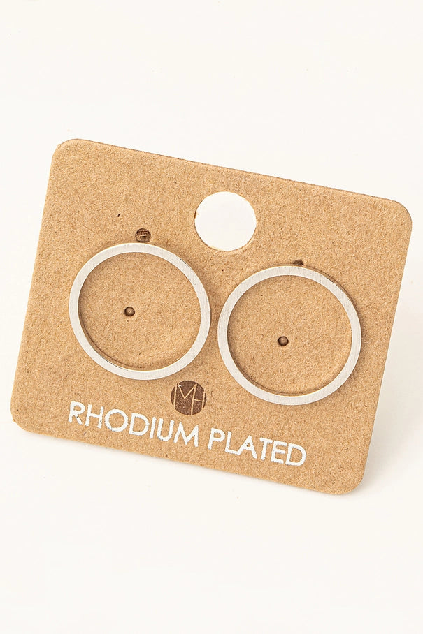 CIRCLE CUT OUT STUDS