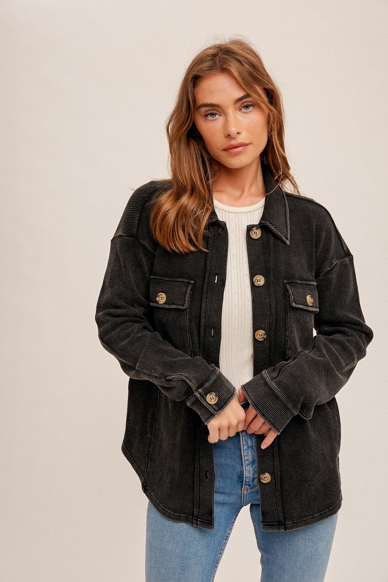THERMAL BUTTON DOWN