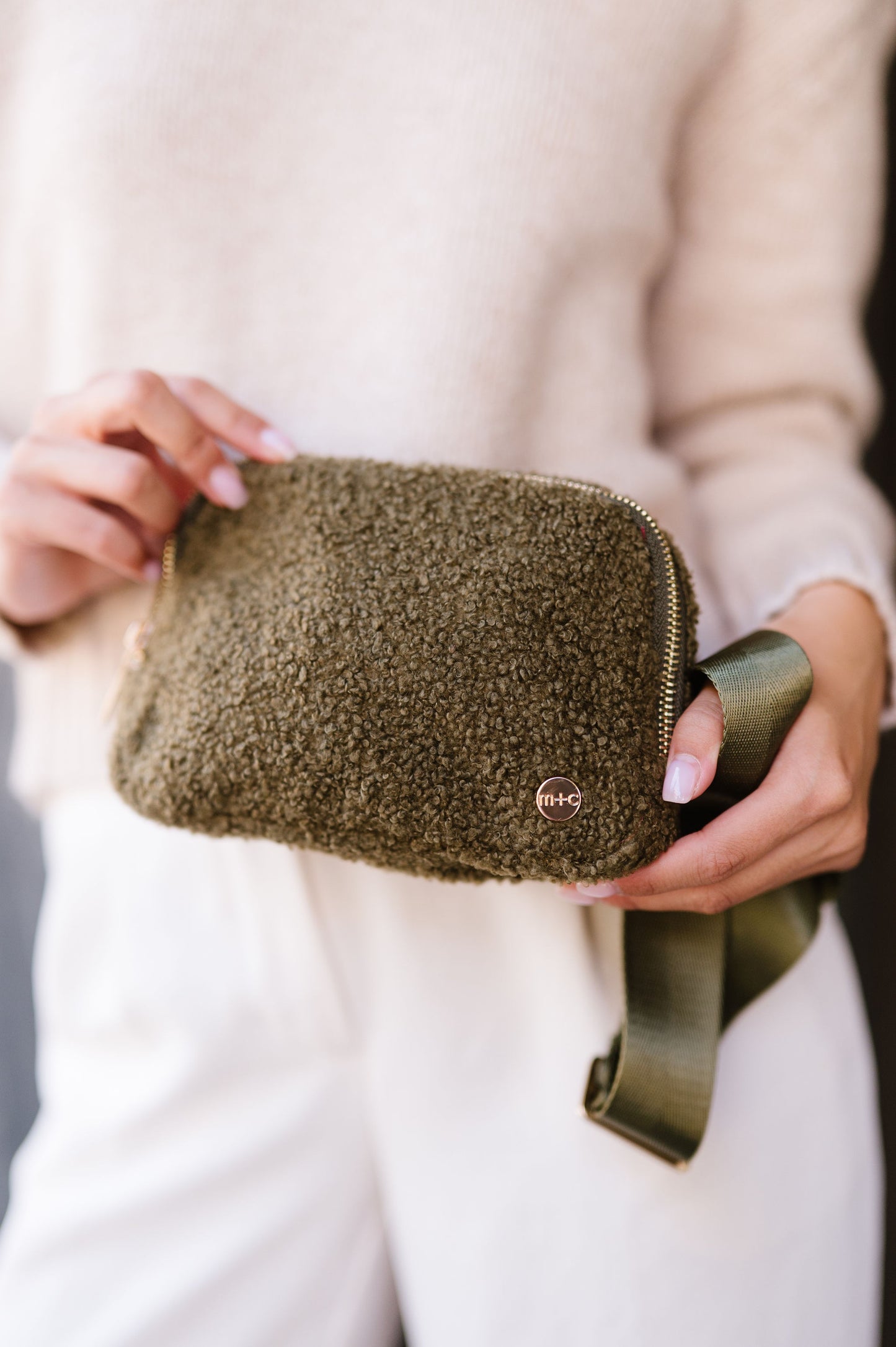 SHERPA CROSSBODY FANNY BAG
