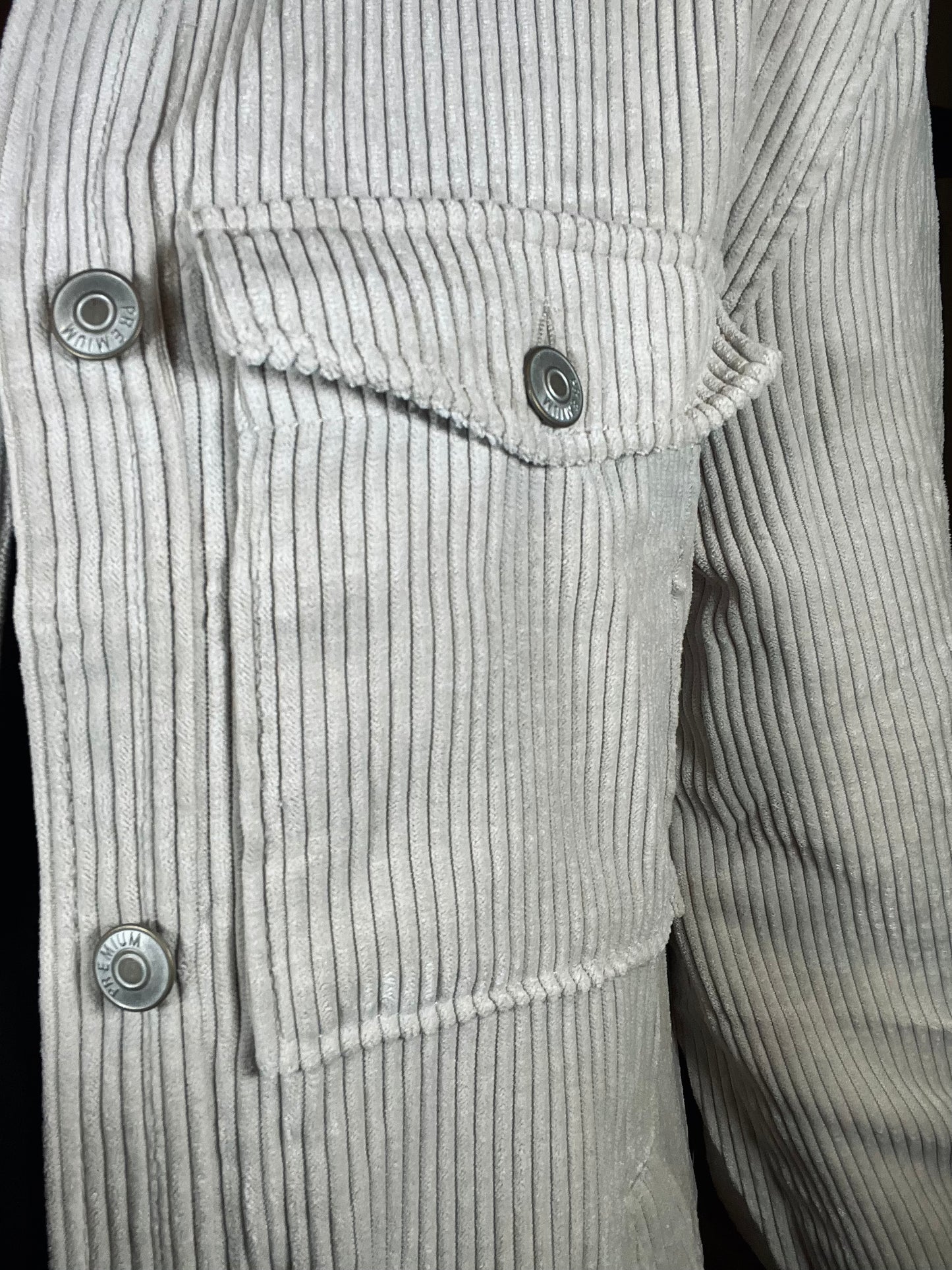 BELLA BUTTON DOWN CORDUROY JACKET