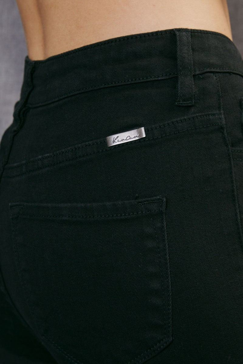 KANCAN HIGH RISE SUPER SKINNY BLACK JEAN